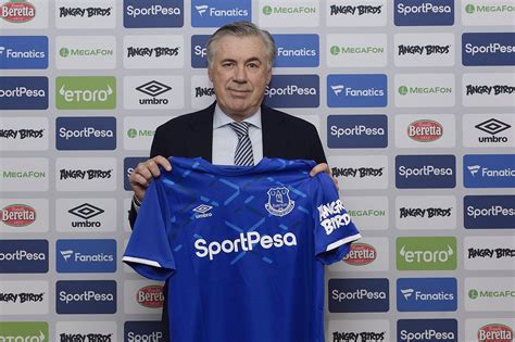 Carlo Ancelotti Targets Honors With Everton - Soccer Tickets Online