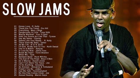 Slow Jams Mix Best 90 S 2000 S R B Slow R Kelly Usher Boyz II