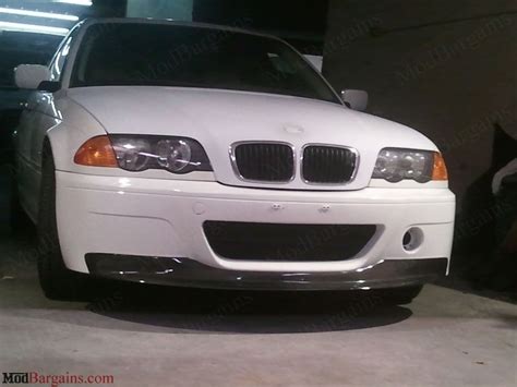 Csl Style V1 Front Bumper Wgrille For 1999 2006 Bmw 3 Series And M3 E46