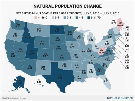 Us Map With State Population - Allyce Maitilde