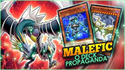 DECK DE MALÉFICO O DECK PROPAGANDA DA NOVA BOX YU GI OH DUEL LINKS