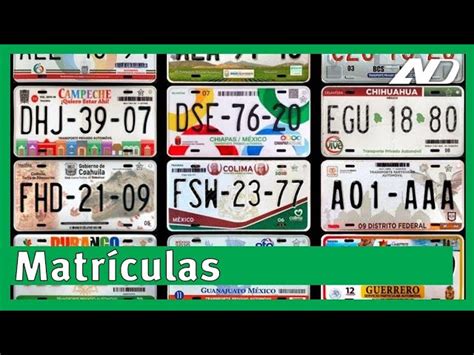 Jugendlicher Explodieren Versüßen Significado De Las Letras De Las Placas De Los Carros Streifen