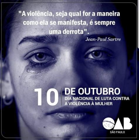 10 DE OUTUBRO DIA NACIONAL DE LUTA CONTRA A VIOLÊNCIA À MULHER Cotia