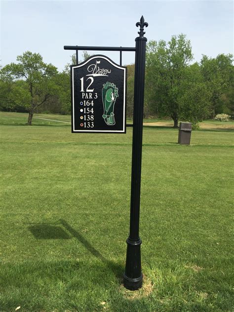 Golf Course Signs New Albany In B Sign Group