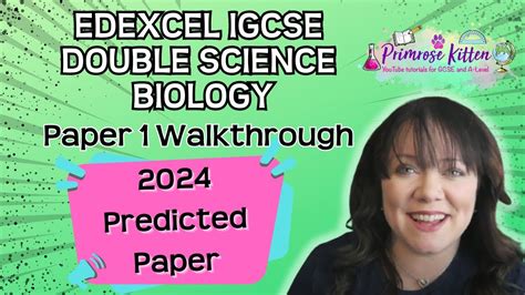 Edexcel Igcse Double Science Biology Paper 1 2024 Predicted Paper Youtube