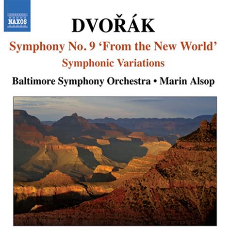 Dvorak Symphony No 9 From The New World Album Of Marin Alsop