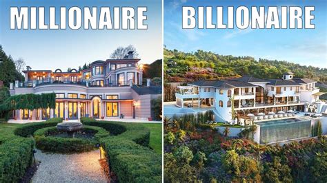 Millionaire Vs Billionaire Mansions