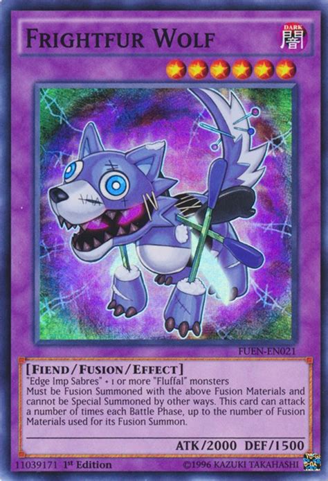 Fuen En Frightfur Wolf Yu Gi Oh