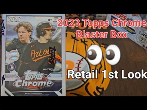 2023 Topps Chrome Blaster Box Rookie Parallels Everywhere YouTube