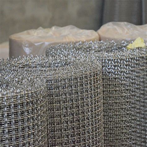 Stainless Steel Woven Wire Mesh Screens Crimped Wire Mesh China