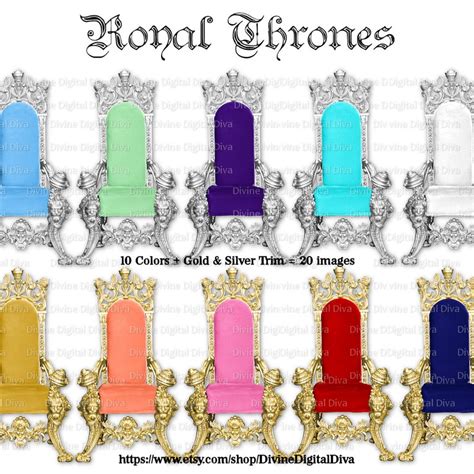 Throne Chair Etsy