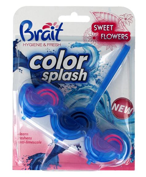 Brait Kostka Toaletowa Fazowa Color Splash Do Wc Sweet Flowers G