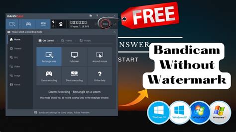 How To Use Bandicam For Free Without Watermark YouTube