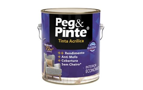 Tinta Acr Lica Peg Pinte Branco Neve Lt Novos Baianos