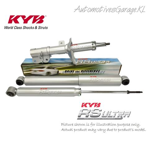 KYB MALAYSIA RS ULTRA FRONT ABSORBER SET PROTON WAJA PERSONA