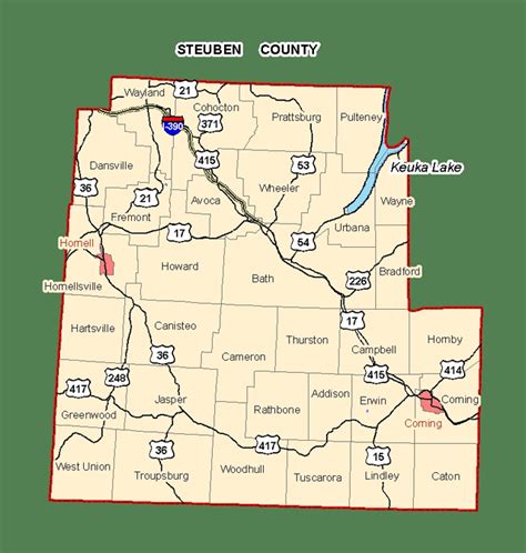 Steuben County Maps – Verjaardag Vrouw 2020