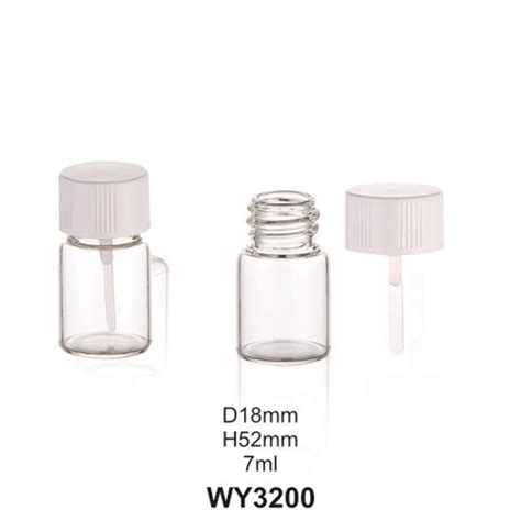 3ml 4ml 7ml Custom Mini Glass Test Tube Bottle With Screw Cap China