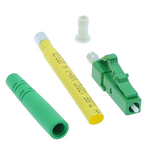 Lc Apc Singlemode Simplex Connector Mm Green Pack