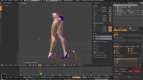 Blender Rigging Advanced Foot Roll Rig Youtube