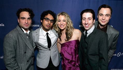 Jim Parsons Sheldon Cooper The Big Bang Theory Actor Rajesh Koothrappali Kunal Nayyar