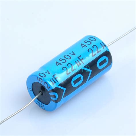 2pcs Axial 22uf 450v Electrolytic Capacitor Guitar Tube Amp Diy 16mm31mm Radial Ebay