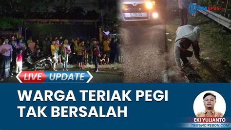 Proses Prarekonstruksi Kasus Vina Digelar Polisi Warga Teriak Pegi