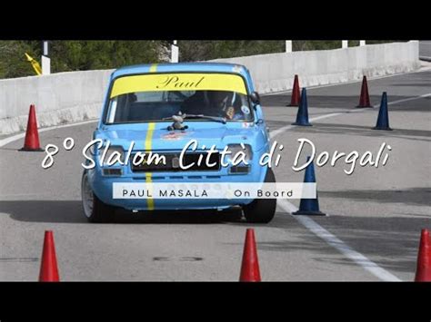 Slalom Citt Di Dorgali Paul Masala On Board Youtube