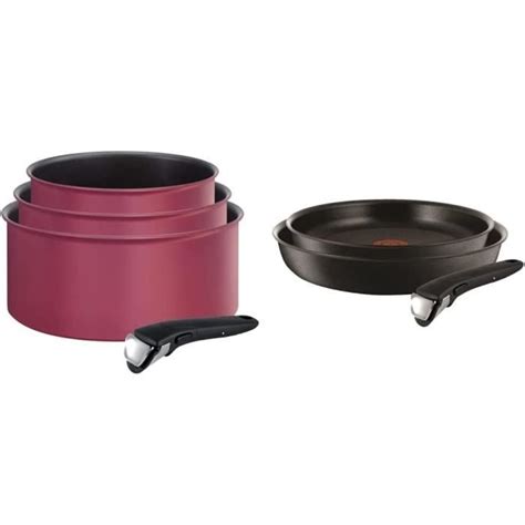 Tefal Ingenio Performance Batterie De Cuisine 4 Pieces Casseroles 16