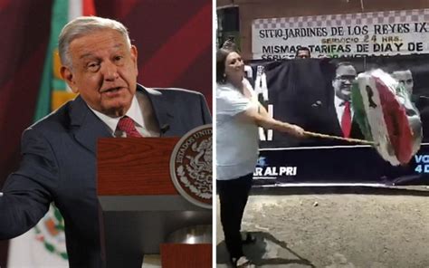 Amlo Exhibe Video Donde X Chitl G Lvez Golpea Pi Ata Del Pri