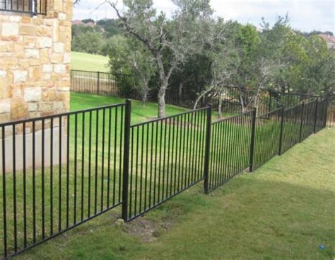 How to install metal fence panels - Magazinexu