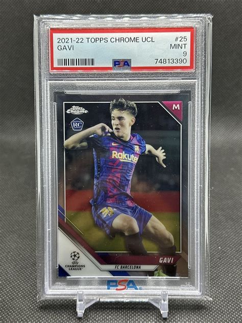 Topps Chrome Ucl Refractor Gavi Rc For Sale Online Ebay