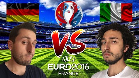 Germania Italia Da Urlo Pronostico Euro Pes Ita Youtube