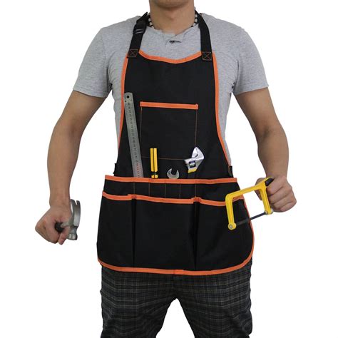 Canvas Tool Apron Mens Work Apron With Pockets Canvas Utility Apron