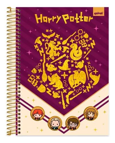 Cuaderno Univer Tapa Dura Harry Potter 10 Asignaturas 200x275mm Color