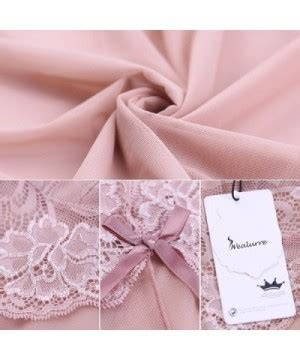 Womens Sexy Lingerie Lace And Mesh Halter Babydoll Set Soft Pink CM NTANA Z