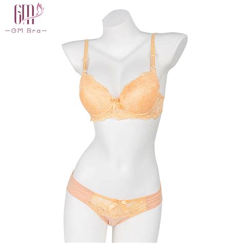 GM Summer New Sale Girls Cute Bra And Panties Factory Lingerie Set
