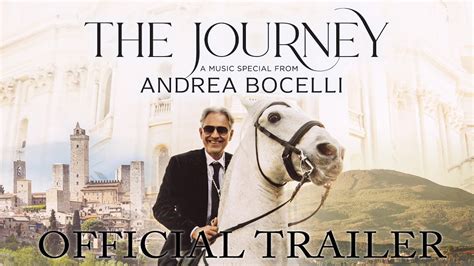 The Journey A Music Special From Andrea Bocelli Official Trailer 4k