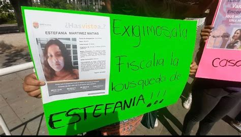 La Jornada Exigen aparición de Estefanía Martínez en Chiapas