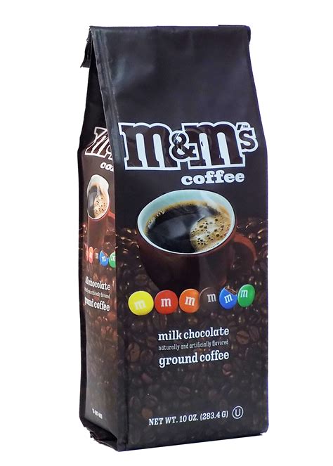 Mandms Milk Chocolate Naturally And Artificially Flavored Ground Coffee