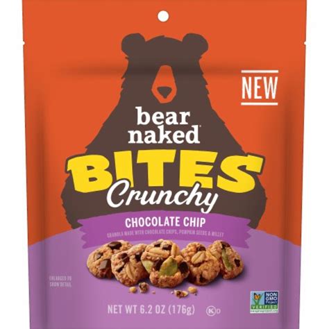 Bear Naked Chocolate Chip Crunchy Granola Bites 6 2 Oz Fred Meyer