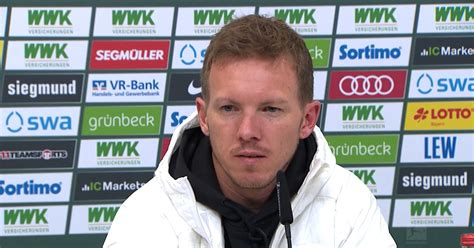 Video Nagelsmann Presser After Fc Augsburg Vs Fc Bayern