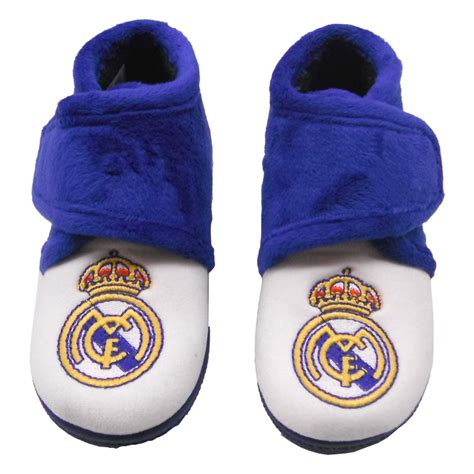 Zapatillas de estar por casa para niño del Real Madrid