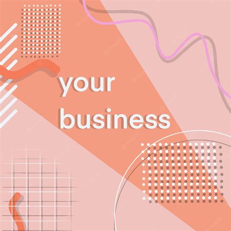 Premium Vector Business Banner Background Flat Design Pattern