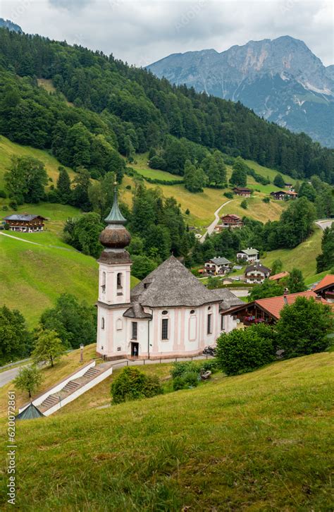 Wallfahrtskirche Maria Gern Berchtesgadener Land Bayern Deutschland