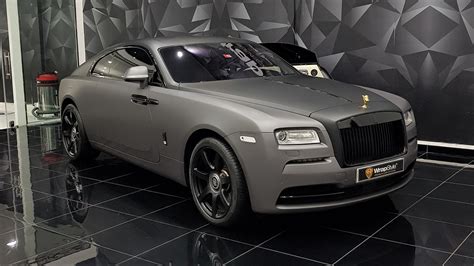 Rolls-Royce Wraith - Grey Matt wrap | WrapStyle