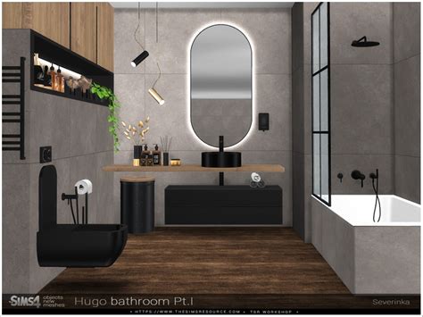 The Sims Resource Hugo Bathroom Pt I Furniture Sims Cc Furniture