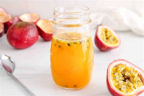 Passion Fruit Syrup Plant Based Jess