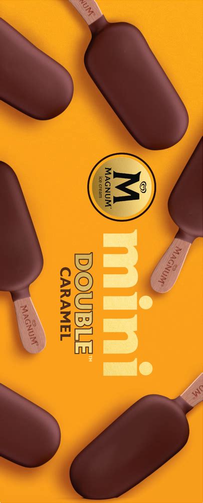 Magnum Ice Cream Bars Double Caramel Mini Planogram Left