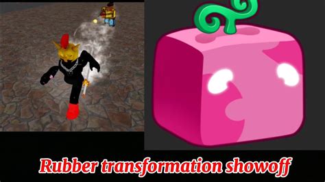 RUBBER TRANSFORMATION BLOX FRUITS CAYDENGAMING2557 YouTube