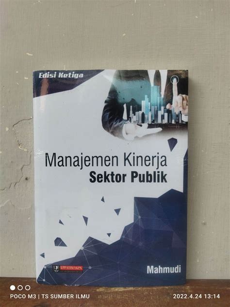 BUKU MANAJEMEN KINERJA SEKTOR PUBLIK EDISI 3 MAHMUDI Lazada Indonesia